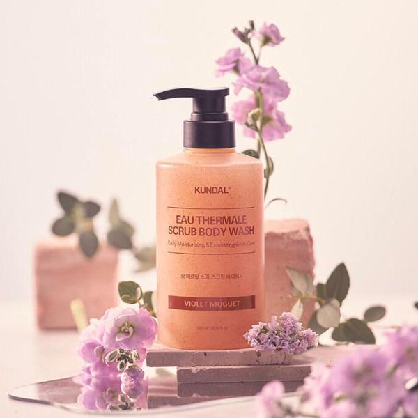 KUNDAL EAU THERMALE SPA SCRUB BODY WASH COZY DARJEELING