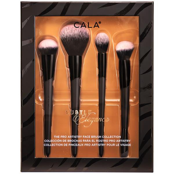 CALA SUBTLE ELEGANCE FACE BRUSH 4PC SET