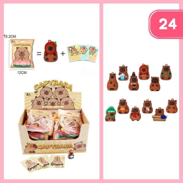 CAPYBARA SURPRISE TOY (24 UNITS)