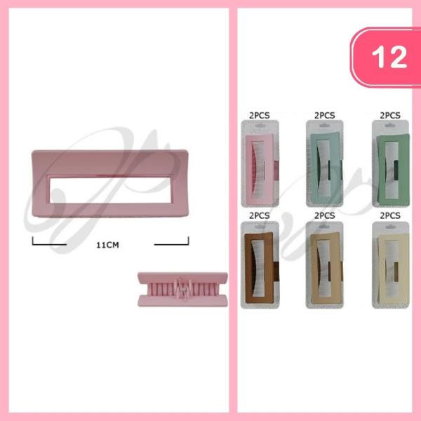 HAIR CLAW CLIP (12 UNITS)