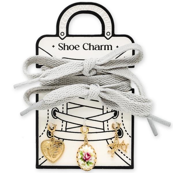 SECRET BOX HEART ASSORTED SHOE CHARM