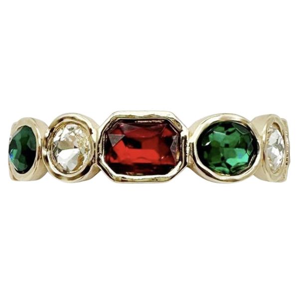CRYSTAL MULTI SHAPE BRACELET