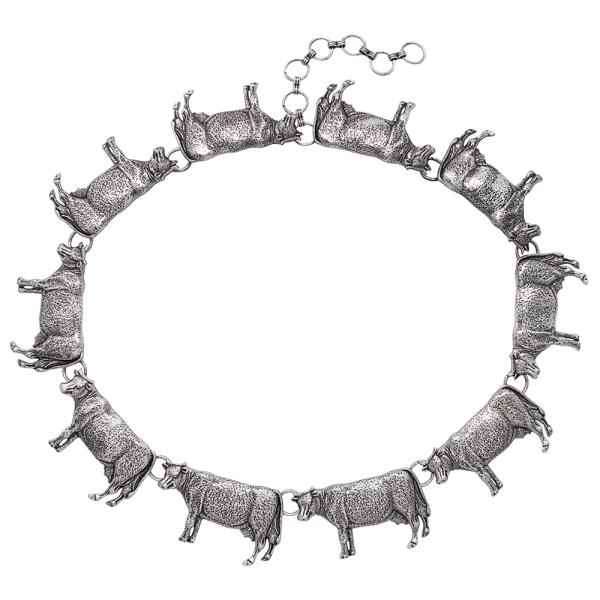METAL COW BELT - LXL SIZE