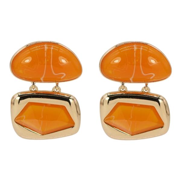ACRYLIC TEARDROP STUD EARRING