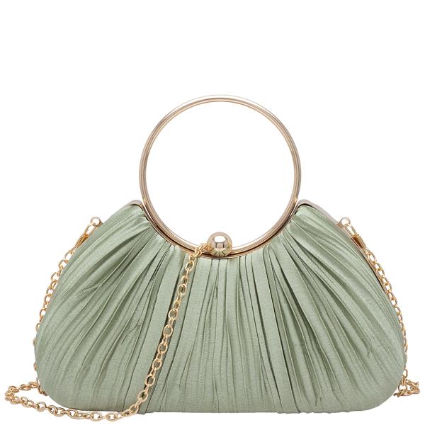 ELEGANT CHIC HANDLE EVENING BAG