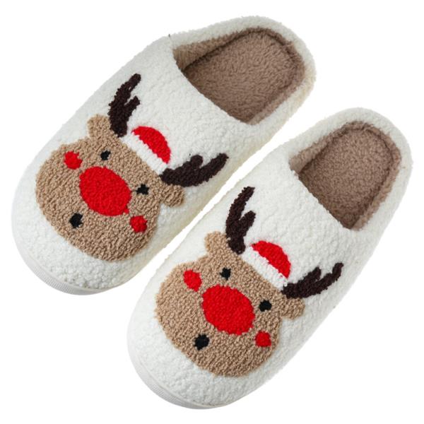 CHRISTMAS RUDOLPH REINDEER COZY HOME SLIPPER - SM SIZE