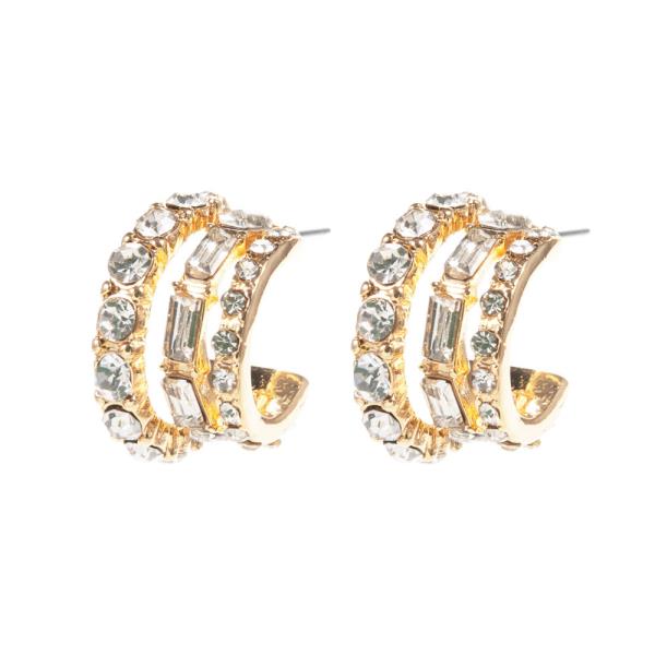 TRIPLE HOOP EARRING