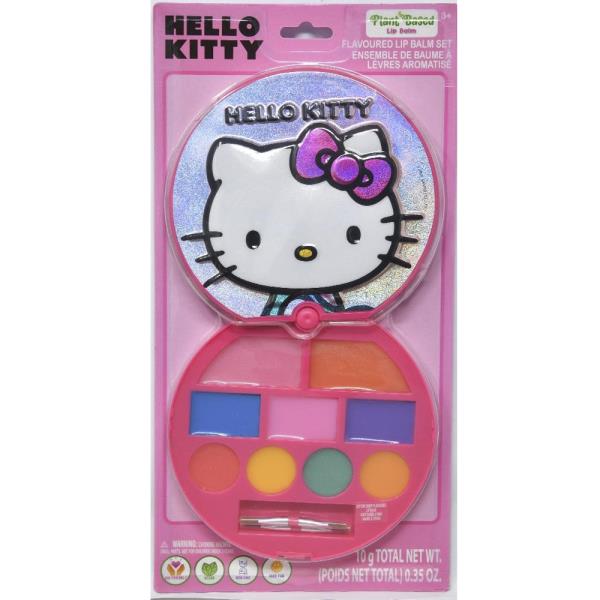 HELLO KITTY GLOSS FLAVOURED LIP BALM SET