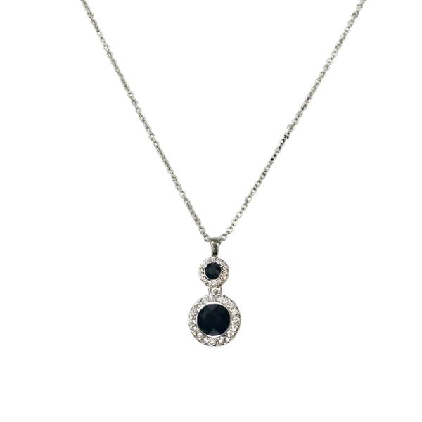 RONDELLE POST DANGLE NECKLACE
