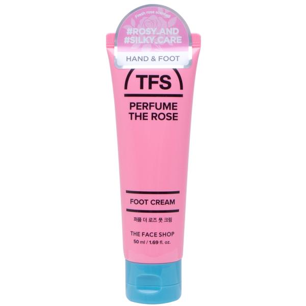 THEFACESHOP PERFUME THE ROSE FOOT CREAM