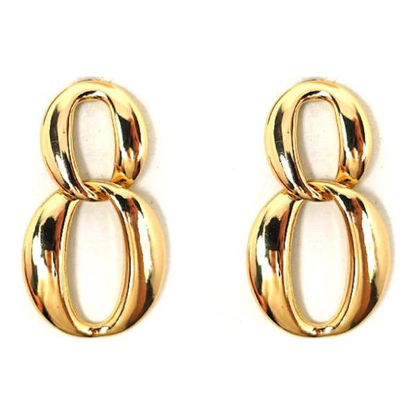 METAL LINK EARRING