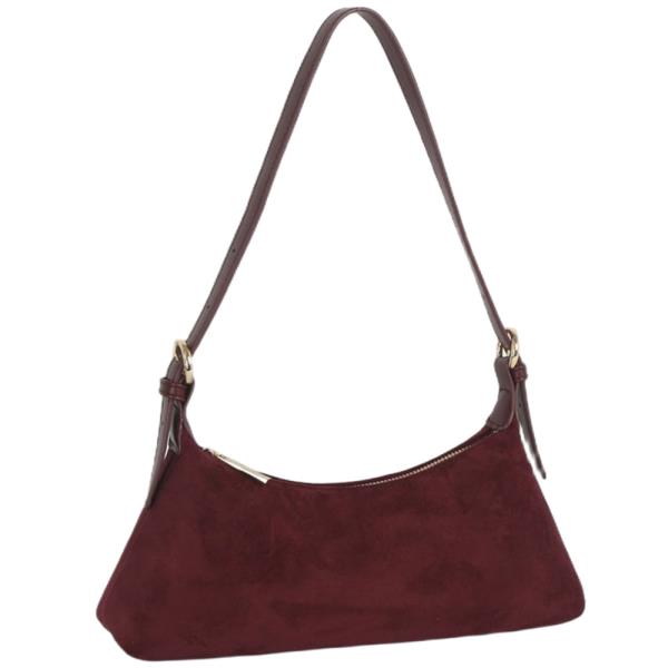 CHIC ZIPPER SHOULDER BAG