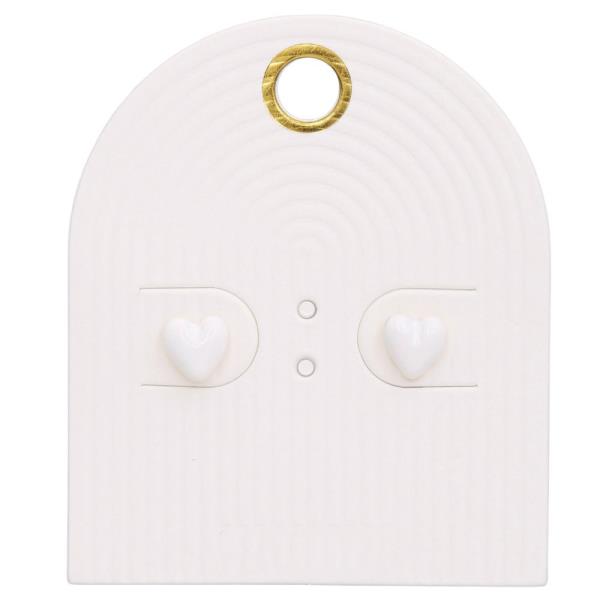 HEART STUD EARRING
