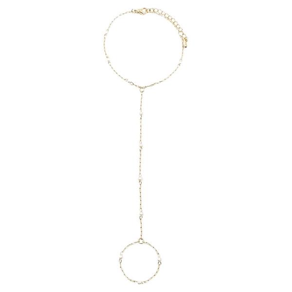 BALL BEAD STATION METAL HAND CHAIN
