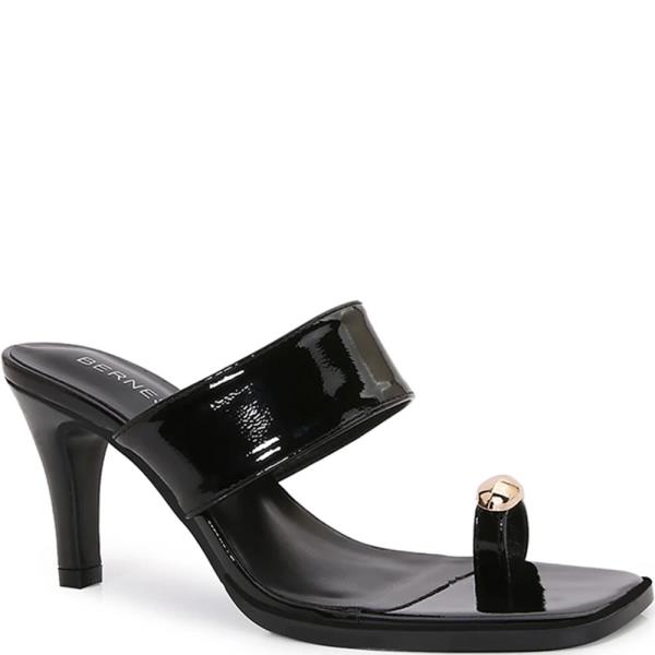 METAL TOE RING MULE SLIDE