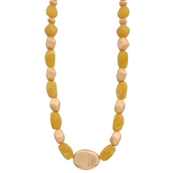 MIXED BEAD NECKLACE