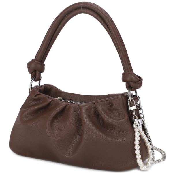 SMOOTH CROSSBODY BAG W KEYCHAIN