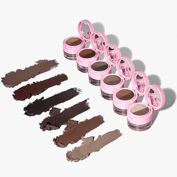 BEAUTY CREATIONS DUET BROW POWDER AND POMADE (6 UNITS)