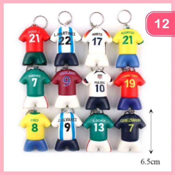 UNIFORM KEYCHAIN (12 UNITS)