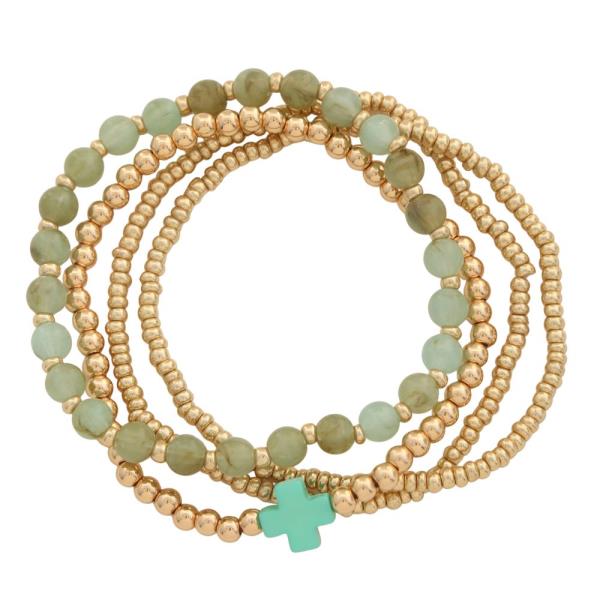 BEADED BRACELET SET