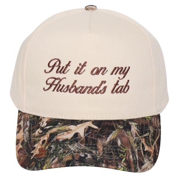 PUT IT ON MY HUSBAND TAB FASHION BALL CAP