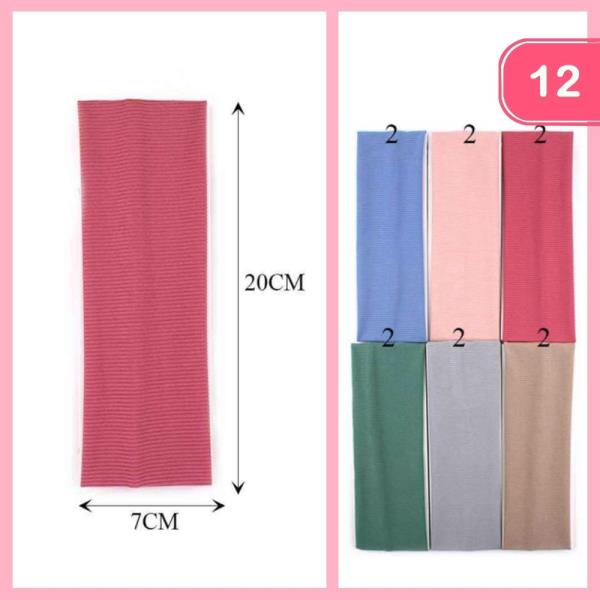 HEADBANDS (12 UNITS)
