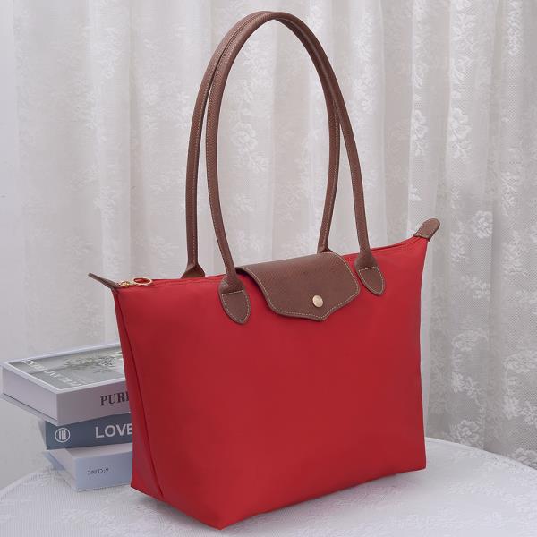 SMOOTH COLOR HANDLE TOTE BAG
