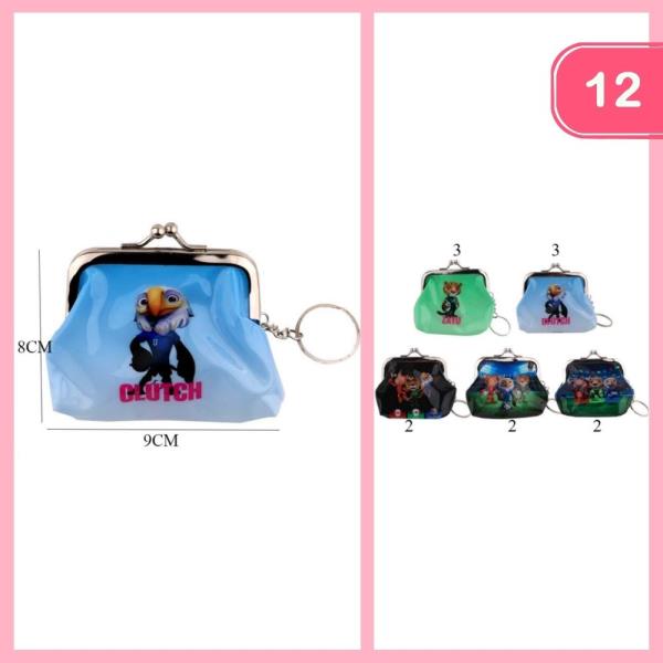 MASCOT COIN PURSE KEYCHAIN (12 UNITS)
