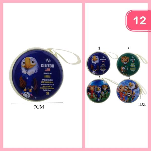 MASCOT COIN PURSE (12 UNITS)