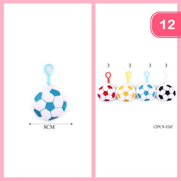 SOCCER BALL KEYCHAIN (12 UNITS)