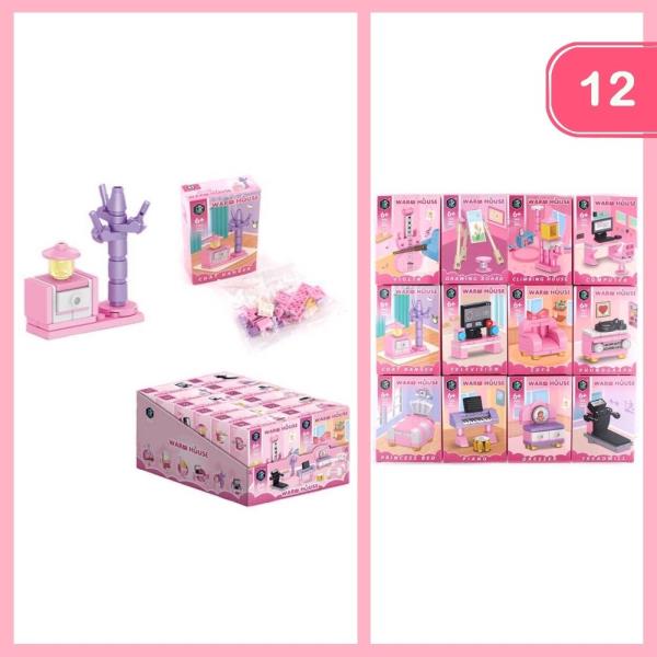 WAR HOUSE BUILDING TOY (12 UNITS)