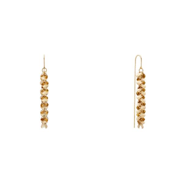 METAL DROP EARRING