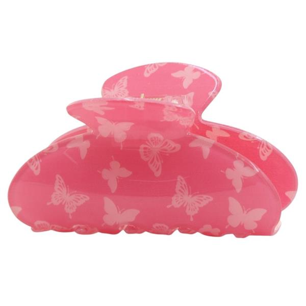 BUTTERFLY PATTERN HAIR CLAW CLIP