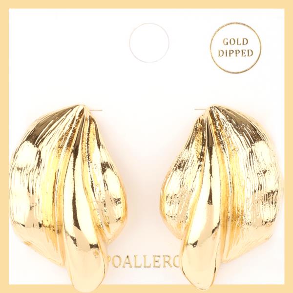 METAL POST EARRING