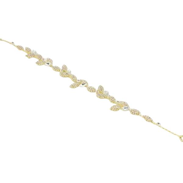 TEXTURED METAL OVAL HEADBAND
