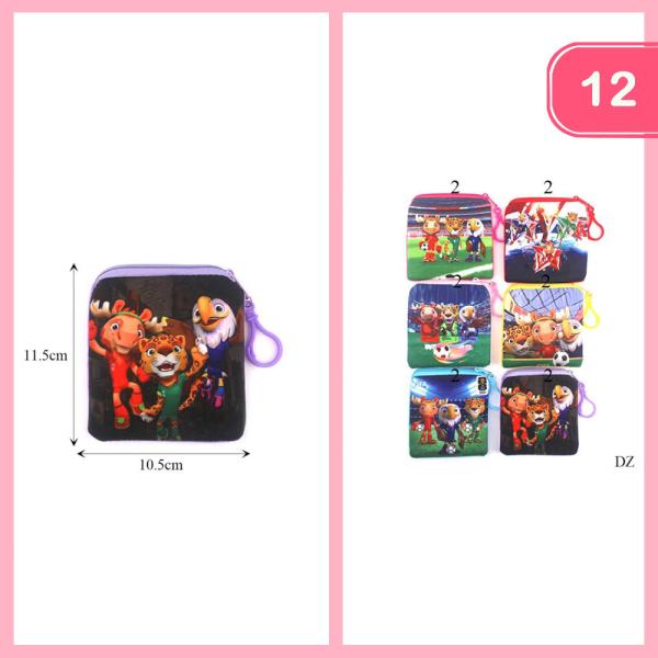 MASCOT COIN PURSE (12 UNITS)