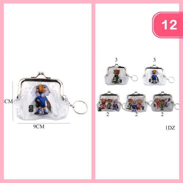 MASCOT COIN PURSE (12 UNITS)