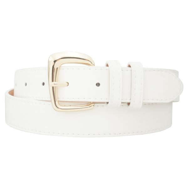 PLUS SIZE SLANTED D DOUBLE LOOPED BELT
