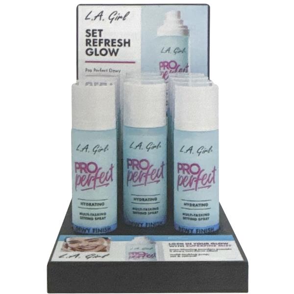 LA GIRL PRO PERFECT DEWY SETTING SPRAY (12 UNITS)