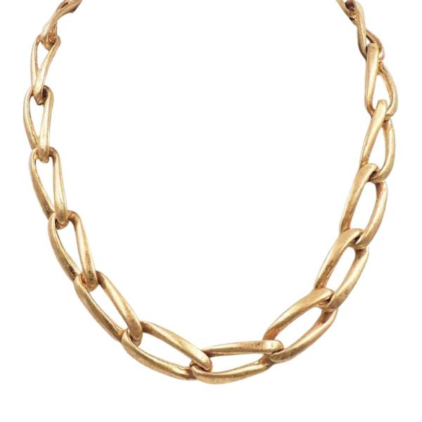 METAL CHAIN NECKLACE