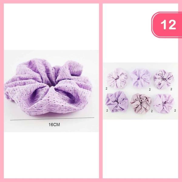 HAIR SCRUNCHIE (12 UNITS)