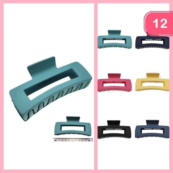 HAIR CLAW CLIP (12 UNITS)