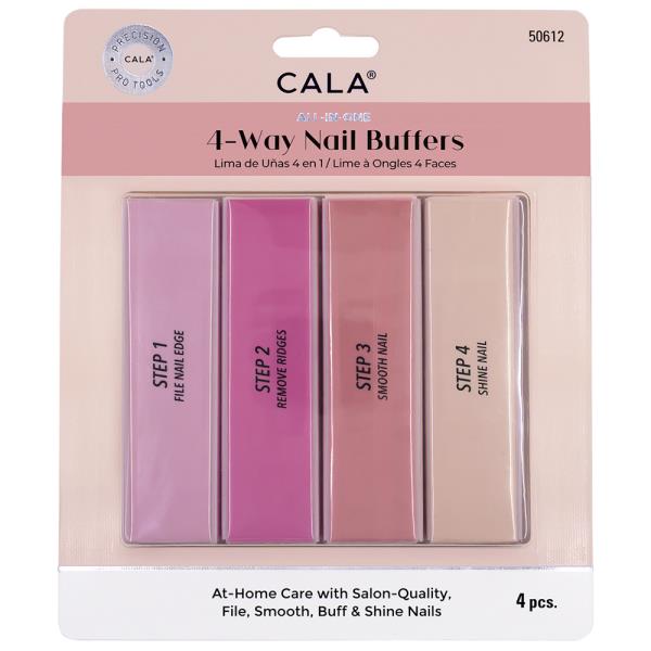 CALA 4PC ALL IN ONE 4 WAY NAIL BUFFERS