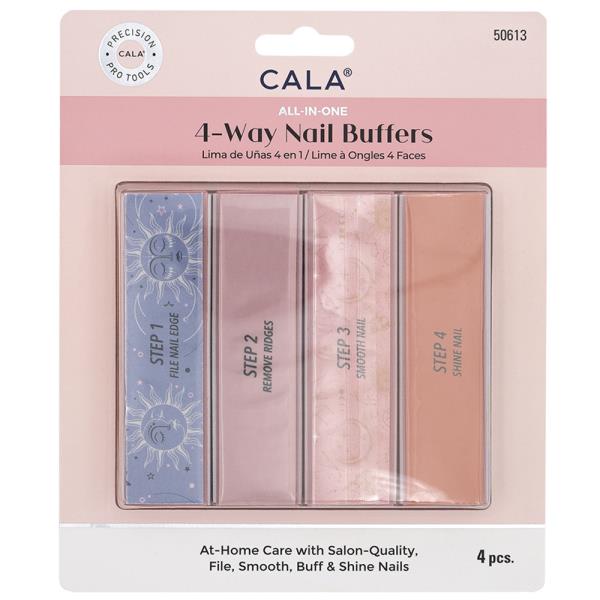 CALA 4PC ALL IN ONE 4 WAY NAIL BUFFERS