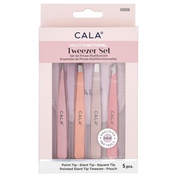 CALA 5PC MULTI FUNCTIONAL TWEEZER SET