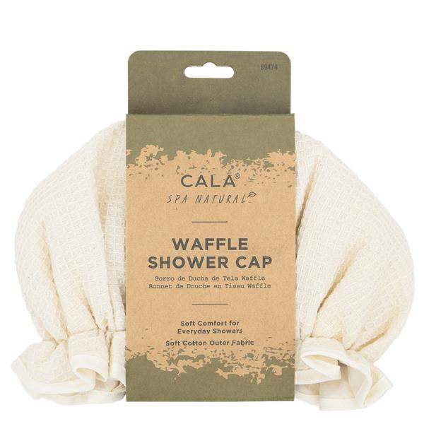 CALA SPA NATURAL WAFFLE SHOWER CAP