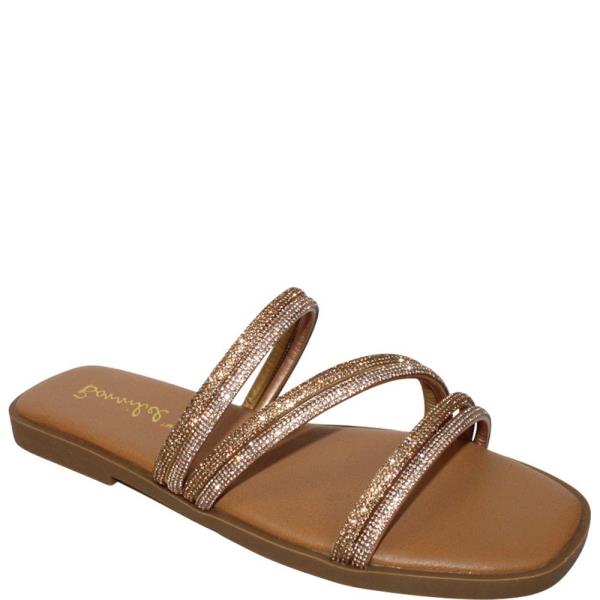 2COLOR RHINESTONE  SLIDE