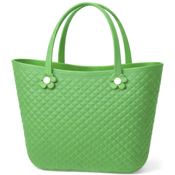 TEXTURED DESIGN BEACH TOTE BAG