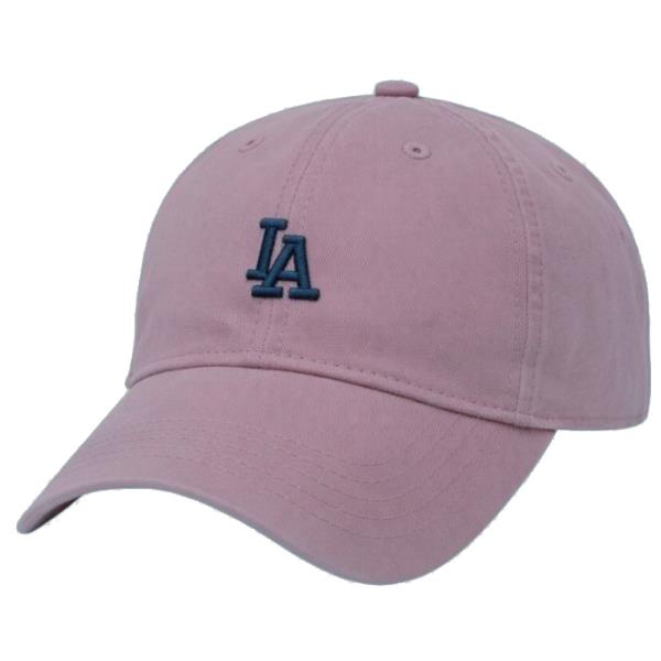 EMBROIDERED LA LETTERING BASEBALL CAP