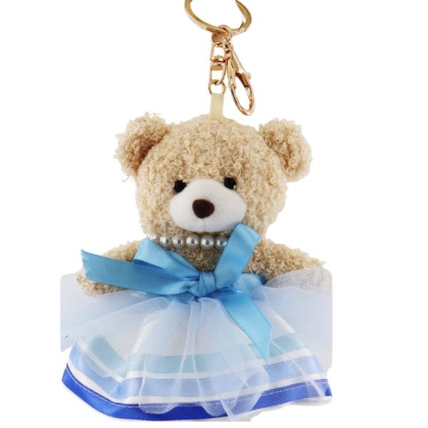 PLUSH TOY TEDDY BEAR BAG CHARM KEYCHAIN